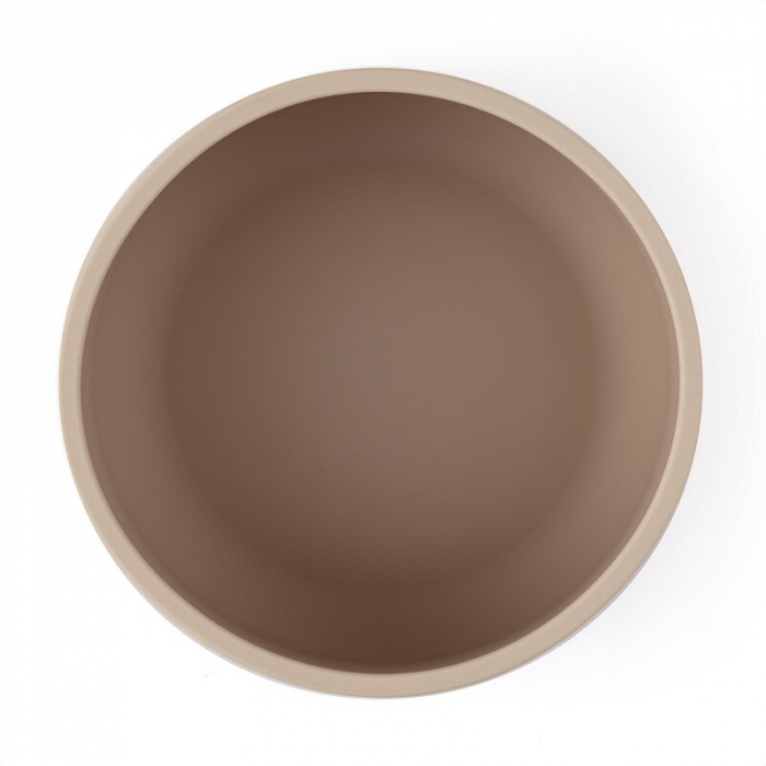 Bol, Petite&Mars, Take&Match, Cu ventuza, Silicon, Fara BPA, 450 ml, 6 luni+, Bej [2]