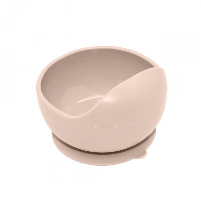 Bol, Petite&Mars, Take&Match, Din silicon, Cu ventuza, Fara BPA, 6 luni+, 350 ml, Bej [5]