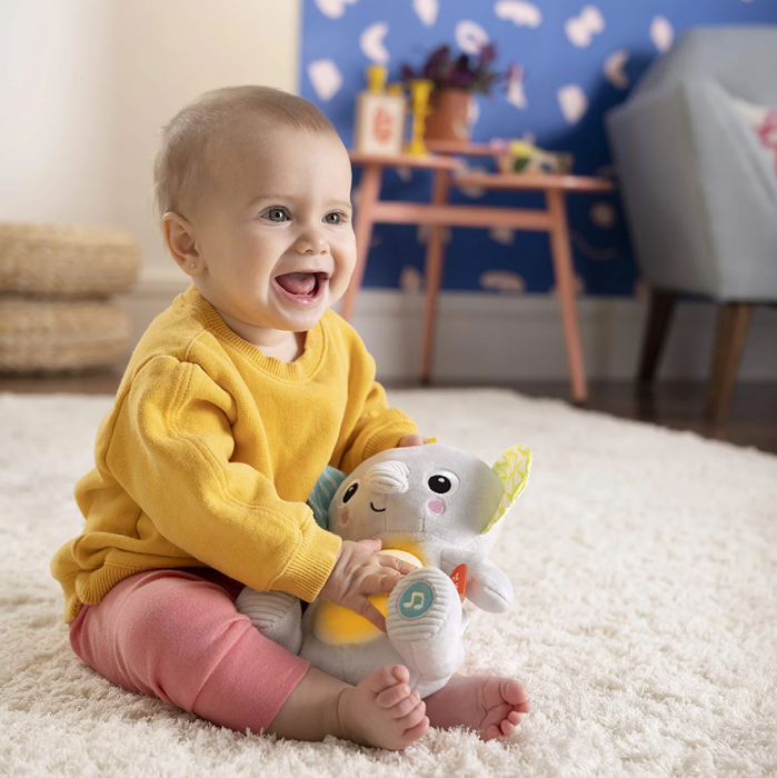 Bright Starts - Jucarie interactiva Hug a Bye Baby Elephant [1]