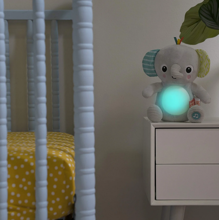 Bright Starts - Jucarie interactiva Hug a Bye Baby Elephant [9]