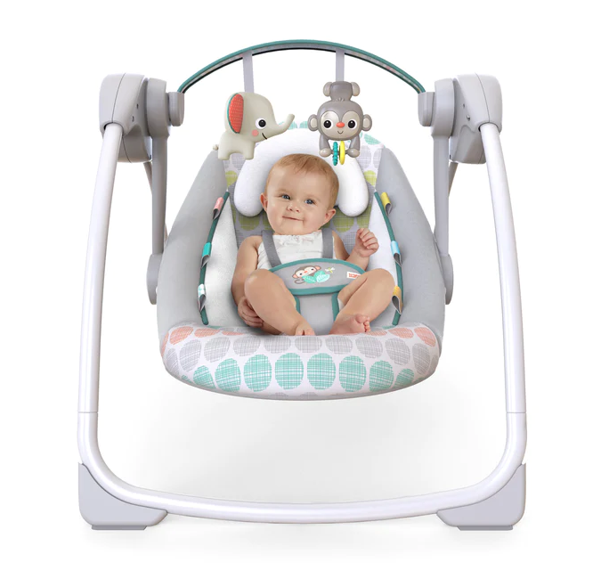 Bright Starts - Leagan portabil Whimsical Wild [6]