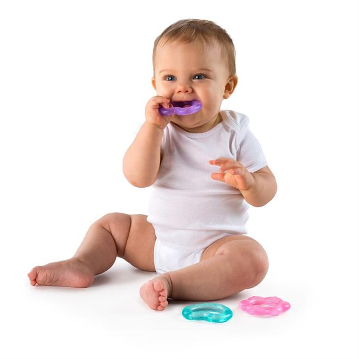 Bright Starts - Set jucarii pentru dentitie Chill & Teethe Pink [3]