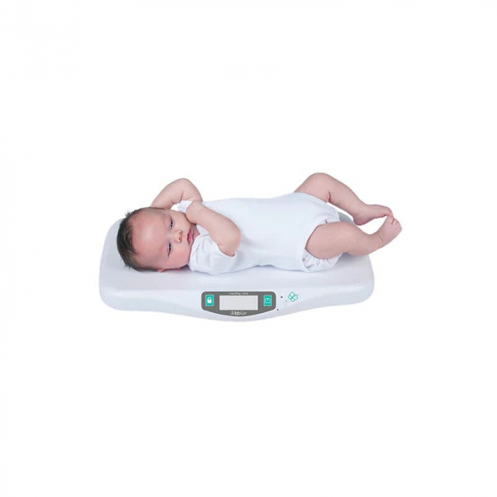 Cantar pentru bebelusi, BBluv, Kilo, Digital, Foarte precis, Unitati de masura kg, lb, oz, Pana la 20 kg, Cu functie de precizie cand se misca bebe, Ecran LCD, WHite [2]