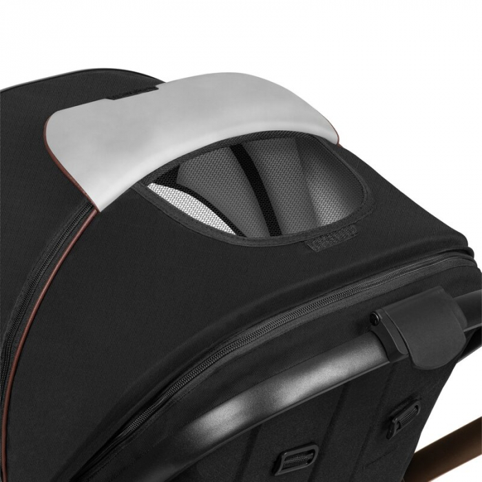 Carucior 2 in 1, Lionelo, Amber, Cadru aluminiu, Cu landou intarit si salteluta moale, Reversibil, Maner ajustabil, Huse pentru picioare, ploaie, Plasa de tantari, Geanta parinti, Pana la 22 kg, EN188 [21]