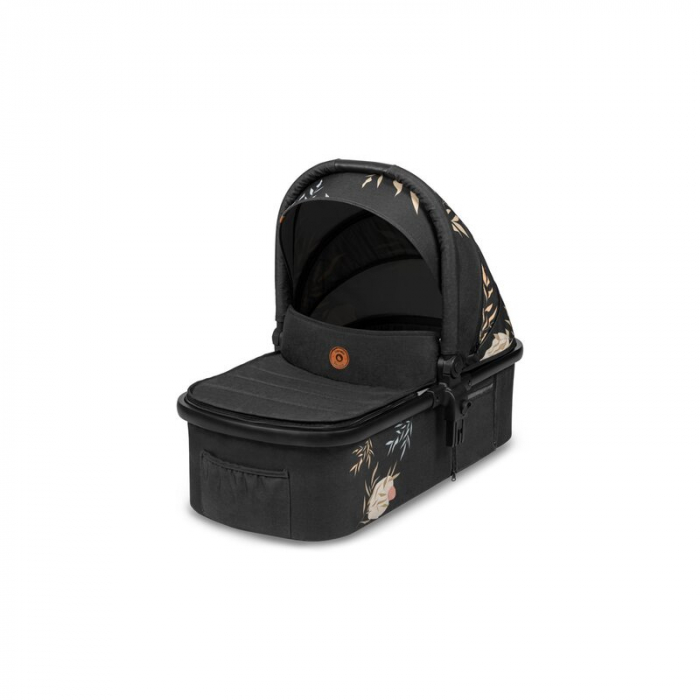 Carucior 2 in 1, Lionelo, Amber, Editie limitata Lovin\', Cadru aluminiu, Cu landou intarit si salteluta moale, Reversibil, Maner ajustabil, Huse pentru picioare, ploaie, Plasa de tantari, Geanta pari [15]