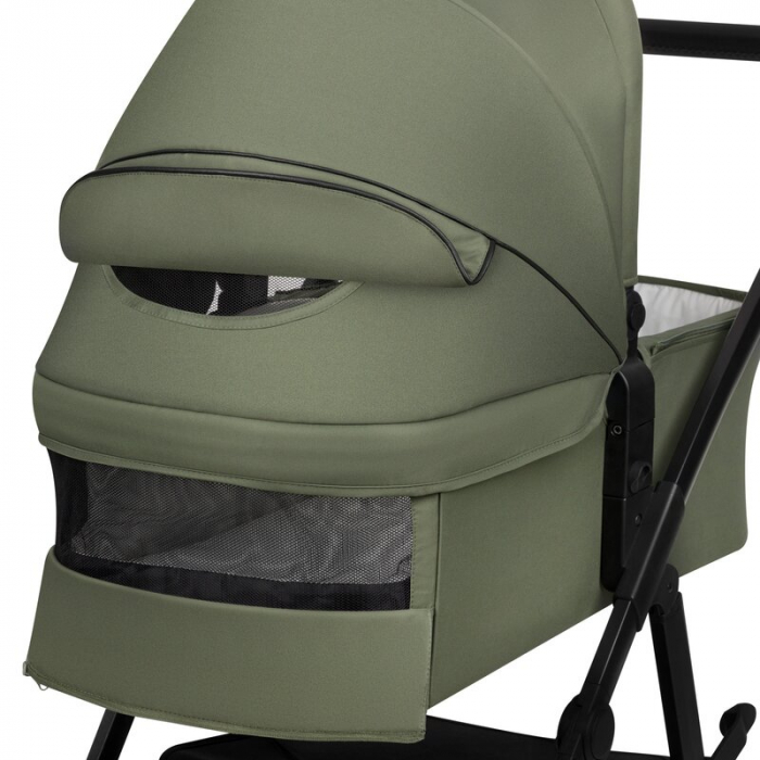 Carucior 2 in 1, Lionelo, Amber Plus, Cadru aluminiu, Cu landou intarit si salteluta moale, Reversibil, Maner ajustabil, Cu accesorii, Cu ventilatie panoramica 3D, Pana la 22 kg, EN1888-1, EN1888-2, E [30]