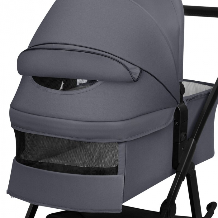 Carucior 2 in 1, Lionelo, Amber Plus, Cadru aluminiu, Cu landou intarit si salteluta moale, Reversibil, Maner ajustabil, Cu accesorii, Cu ventilatie panoramica 3D, Pana la 22 kg, EN1888-1, EN1888-2, E [30]