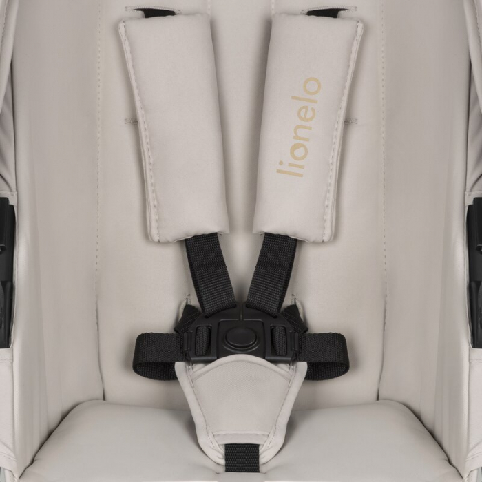 Carucior 2 in 1, Lionelo, Amber Plus, Cadru aluminiu, Cu landou intarit si salteluta moale, Reversibil, Maner ajustabil, Cu accesorii, Cu ventilatie panoramica 3D, Pana la 22 kg, EN1888-1, EN1888-2, E [26]