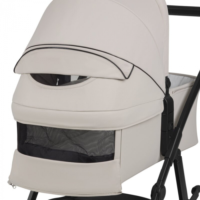 Carucior 2 in 1, Lionelo, Amber Plus, Cadru aluminiu, Cu landou intarit si salteluta moale, Reversibil, Maner ajustabil, Cu accesorii, Cu ventilatie panoramica 3D, Pana la 22 kg, EN1888-1, EN1888-2, E [30]