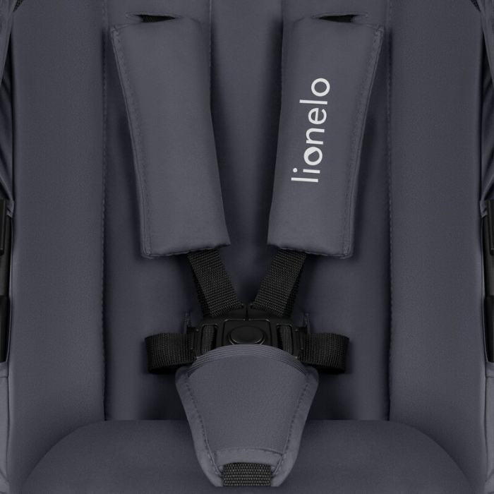 Carucior 2 in 1, Lionelo, Amber Plus, Cadru aluminiu, Cu landou intarit si salteluta moale, Reversibil, Maner ajustabil, Cu accesorii, Cu ventilatie panoramica 3D, Pana la 22 kg, EN1888-1, EN1888-2, E [26]
