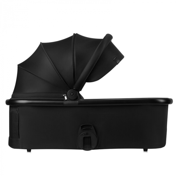 Carucior 2 in 1, Lionelo, Layla, Pana la 22 kg, Cadru aluminiu, Cu landou intarit si salteluta din spuma AirDots, Reversibil, Cu ventilatie 3D, Cu accesorii, EN1888-1, EN1888-2, EN1466, Negru [29]