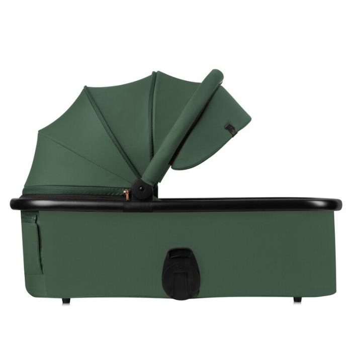Carucior 2 in 1, Lionelo, Layla, Pana la 22 kg, Cadru aluminiu, Cu landou intarit si salteluta din spuma AirDots, Reversibil, Cu ventilatie 3D, Cu accesorii, EN1888-1, EN1888-2, EN1466, Verde [26]