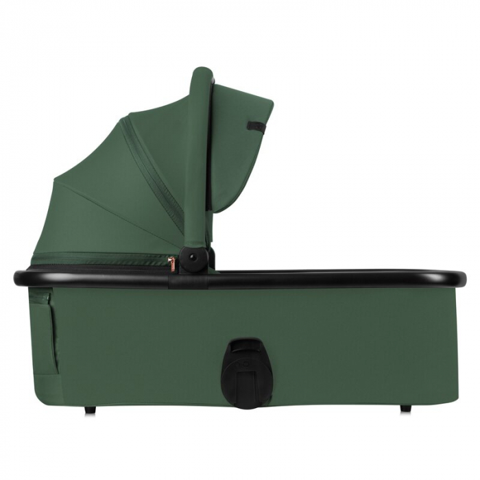 Carucior 2 in 1, Lionelo, Layla, Pana la 22 kg, Cadru aluminiu, Cu landou intarit si salteluta din spuma AirDots, Reversibil, Cu ventilatie 3D, Cu accesorii, EN1888-1, EN1888-2, EN1466, Verde [25]