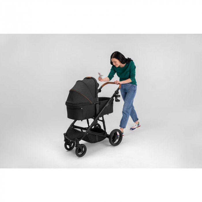 Carucior 2 in 1, Lionelo, Mari Tour, Cu landou individual si salteluta moale, Reversibil, Maner ajustabil, Plasa de tantari, Husa de picioare, Geanta parinti, 22 kg, Conform cu standardele europene de [12]