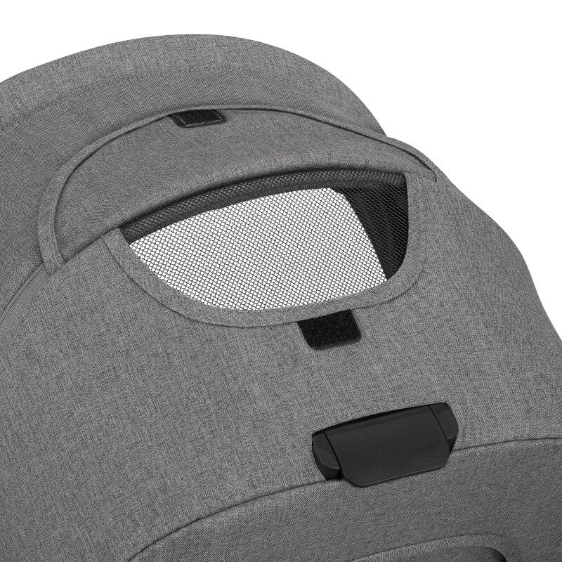 Carucior 2 in 1, Lionelo, Meril, Cu landou si scaun cu dimensiune XL, Reversibil, Cu sistem de ventilatie 3D, Cu accesorii, Pana la 22 kg, Conform cu EN1888-1 EN1888-2, EN1466, Gri [25]