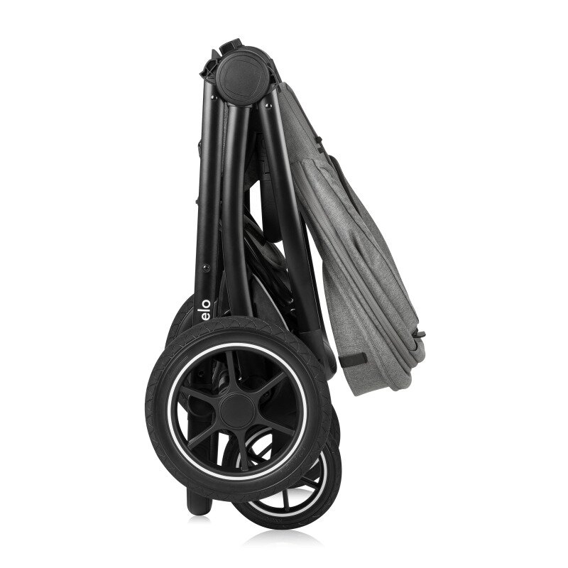 Carucior 2 in 1, Lionelo, Meril, Cu landou si scaun cu dimensiune XL, Reversibil, Cu sistem de ventilatie 3D, Cu accesorii, Pana la 22 kg, Conform cu EN1888-1 EN1888-2, EN1466, Gri [20]