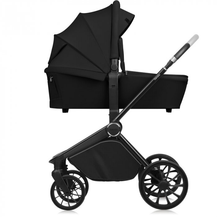 Carucior 2 in 1, Lionelo, Mika Plus, Cadru din aluminiu, Cu landou intarit si salteluta moale, Reversibil, Cu sistem de ventilatie 3D, Cu accesorii, Pana la 22 kg, Conform cu EN1888-1 EN1888-2, EN1466 [16]