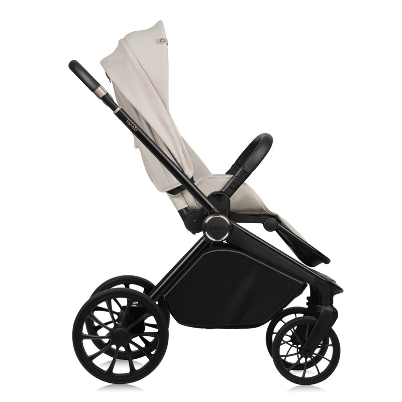 Carucior 2 in 1, Lionelo, Mika Plus, Cadru din aluminiu, Cu landou intarit si salteluta moale, Reversibil, Cu sistem de ventilatie 3D, Cu accesorii, Pana la 22 kg, Conform cu EN1888-1 EN1888-2, EN1466 [22]