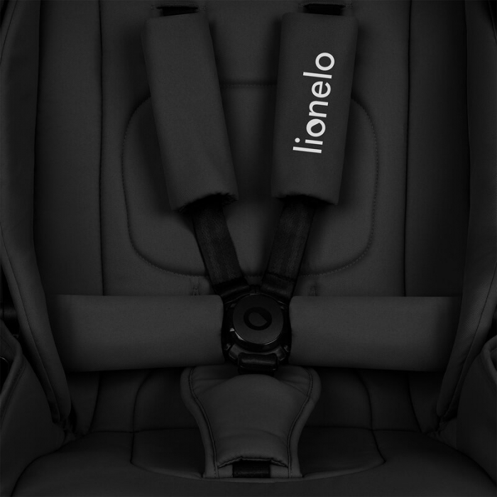 Carucior 2 in 1, Lionelo, Mika Plus, Cadru din aluminiu, Cu landou intarit si salteluta moale, Reversibil, Cu sistem de ventilatie 3D, Cu accesorii, Pana la 22 kg, Conform cu EN1888-1 EN1888-2, EN1466 [20]