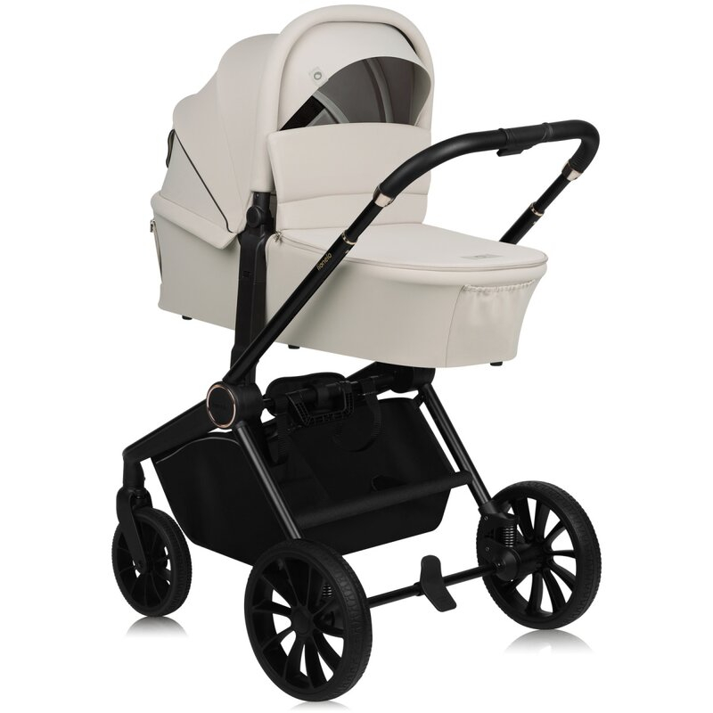 Carucior 2 in 1, Lionelo, Mika Plus, Cadru din aluminiu, Cu landou intarit si salteluta moale, Reversibil, Cu sistem de ventilatie 3D, Cu accesorii, Pana la 22 kg, Conform cu EN1888-1 EN1888-2, EN1466 [5]
