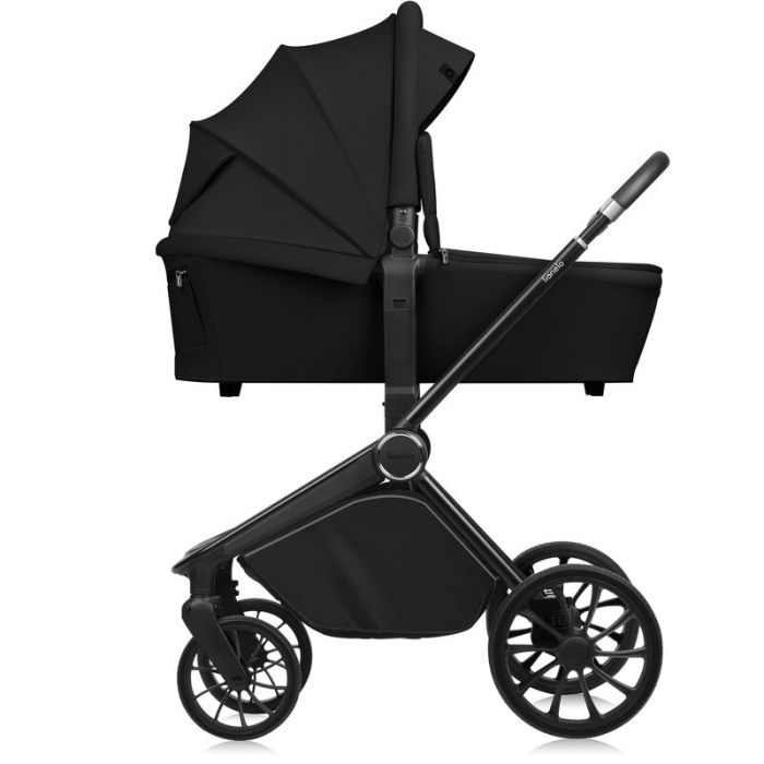 Carucior 2 in 1, Lionelo, Mika Plus, Cadru din aluminiu, Cu landou intarit si salteluta moale, Reversibil, Cu sistem de ventilatie 3D, Cu accesorii, Pana la 22 kg, Conform cu EN1888-1 EN1888-2, EN1466 [15]