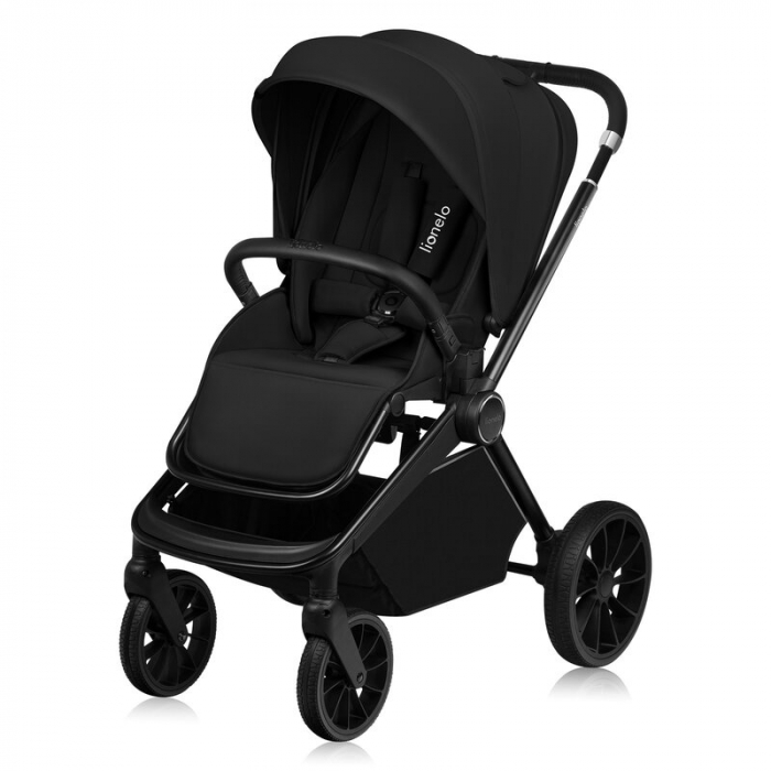 Carucior 2 in 1, Lionelo, Mika Plus, Cadru din aluminiu, Cu landou intarit si salteluta moale, Reversibil, Cu sistem de ventilatie 3D, Cu accesorii, Pana la 22 kg, Conform cu EN1888-1 EN1888-2, EN1466 [6]