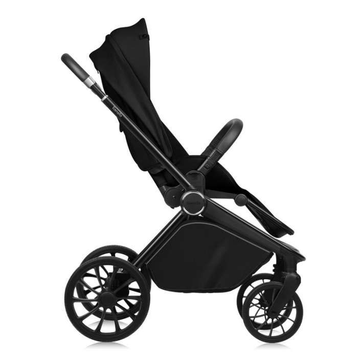 Carucior 2 in 1, Lionelo, Mika Plus, Cadru din aluminiu, Cu landou intarit si salteluta moale, Reversibil, Cu sistem de ventilatie 3D, Cu accesorii, Pana la 22 kg, Conform cu EN1888-1 EN1888-2, EN1466 [22]
