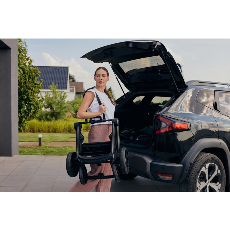 Carucior 2 in 1, Lionelo, Mika Plus, Cadru din aluminiu, Cu landou intarit si salteluta moale, Reversibil, Cu sistem de ventilatie 3D, Cu accesorii, Pana la 22 kg, Conform cu EN1888-1 EN1888-2, EN1466 [60]