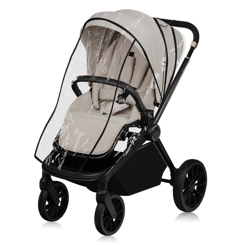 Carucior 2 in 1, Lionelo, Mika Plus, Cadru din aluminiu, Cu landou intarit si salteluta moale, Reversibil, Cu sistem de ventilatie 3D, Cu accesorii, Pana la 22 kg, Conform cu EN1888-1 EN1888-2, EN1466 [13]