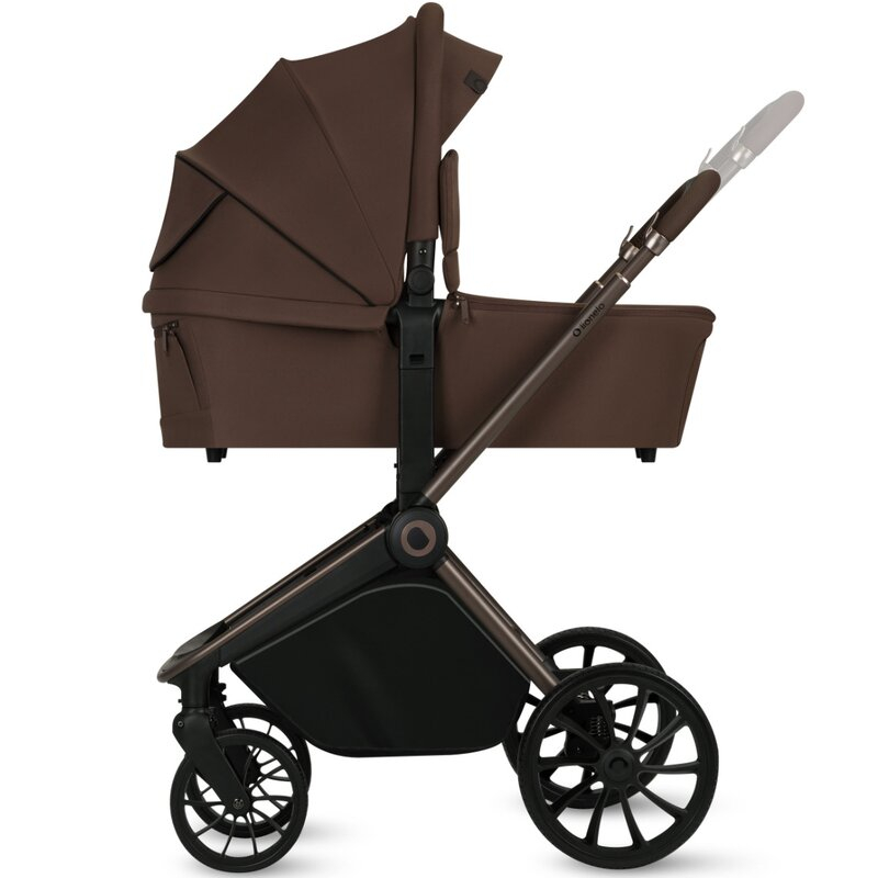 Carucior 2 in 1, Lionelo, Mika Plus, Cadru din aluminiu, Cu landou intarit si salteluta moale, Reversibil, Cu sistem de ventilatie 3D, Cu accesorii, Pana la 22 kg, Conform cu EN1888-1 EN1888-2, EN1466 [7]