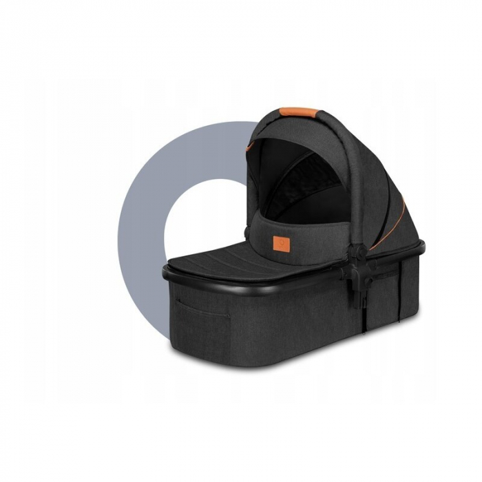 Carucior 3 in 1, Lionelo, Amber, Cadru aluminiu, Cu landou intarit si salteluta moale, Cu scoica auto testata ADAC, Reversibil, Cu accesorii, Geanta parinti, Pana la 22 kg, EN1888-1 EN1888-2 EN1466 EC [49]
