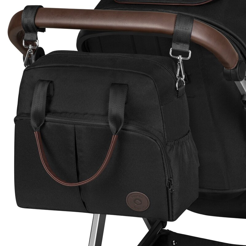 Carucior 3 in 1, Lionelo, Amber, Cadru aluminiu, Cu landou intarit si salteluta moale, Cu scoica auto testata ADAC, Reversibil, Cu accesorii, Geanta parinti, Pana la 22 kg, EN1888-1 EN1888-2 EN1466 EC [21]