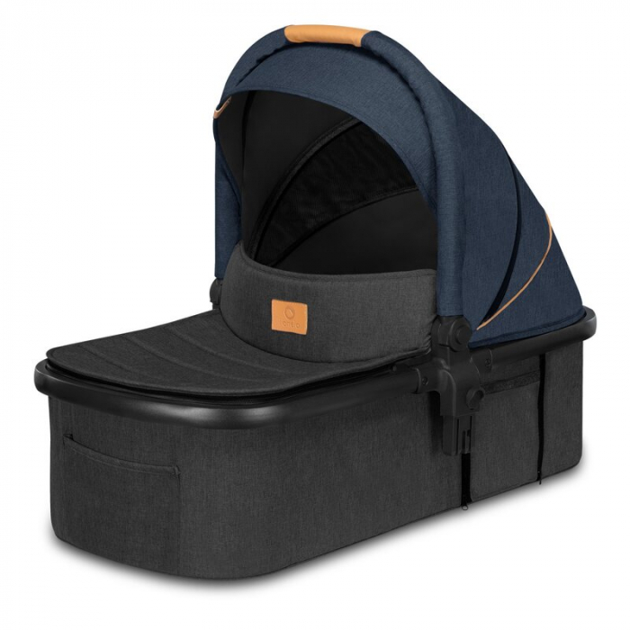 Carucior 3 in 1, Lionelo, Amber, Cadru aluminiu, Cu landou intarit si salteluta moale, Cu scoica auto testata ADAC, Reversibil, Cu accesorii, Geanta parinti, Pana la 22 kg, EN1888-1 EN1888-2 EN1466 EC [6]