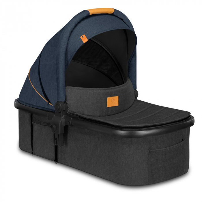 Carucior 3 in 1, Lionelo, Amber, Cadru aluminiu, Cu landou intarit si salteluta moale, Cu scoica auto testata ADAC, Reversibil, Cu accesorii, Geanta parinti, Pana la 22 kg, EN1888-1 EN1888-2 EN1466 EC [7]