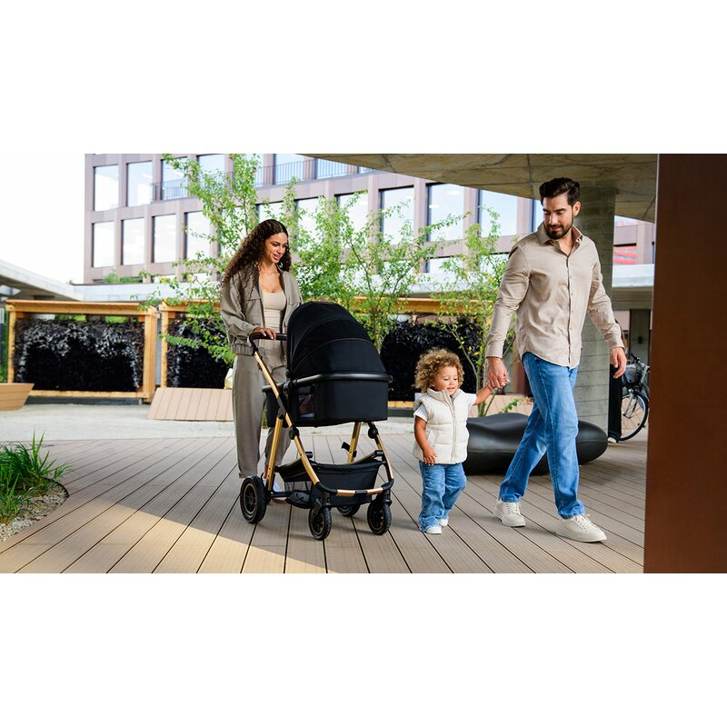 Carucior 3 in 1, Lionelo, Amber, Cadru aluminiu, Cu landou intarit si salteluta moale, Cu scoica auto testata ADAC, Reversibil, Cu accesorii, Geanta parinti, Pana la 22 kg, EN1888-1 EN1888-2 EN1466 EC [59]