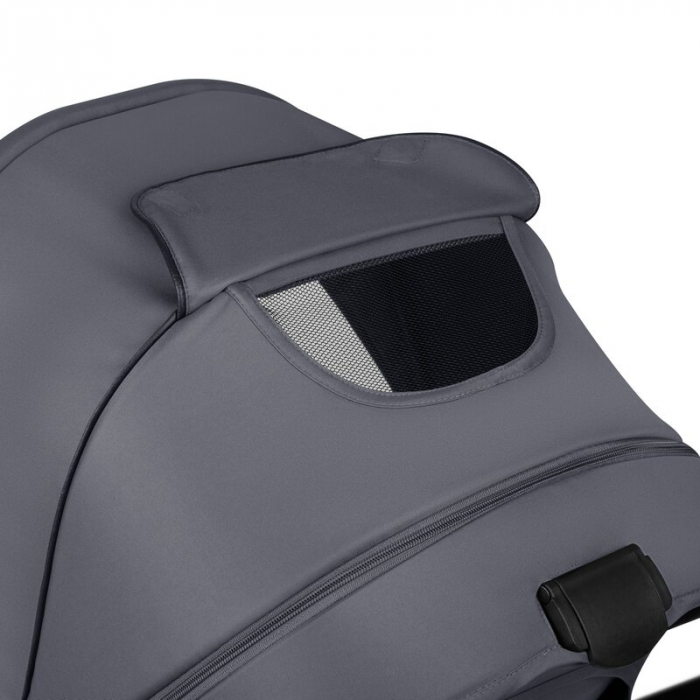 Carucior 3 in 1, Lionelo, Amber Plus, Cadru aluminiu, Cu landou intarit si salteluta moale, Cu scoica auto testata ADAC, Reversibil, Maner ajustabil, Cu accesorii, Cu ventilatie panoramica 3D, Pana la [26]