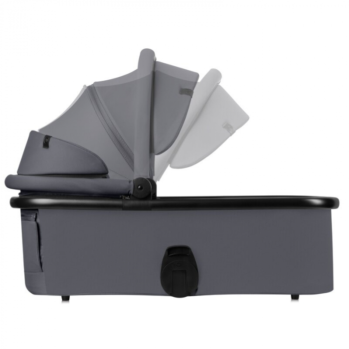 Carucior 3 in 1, Lionelo, Layla, Cadru din aluminiu, Cu landou intarit si salteluta din spuma AiryDots, Cu scoica auto testata ADAC, Reversibil, Cu sistem de ventilatie 3D, Cu accesorii, Pana la 22 kg [32]
