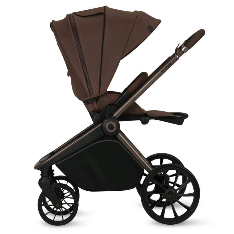 Carucior 3 in 1, Lionelo, Mika Plus, Cadru din aluminiu, Cu landou intarit si salteluta moale, Cu scoica auto testata ADAC, Reversibil, Cu sistem de ventilatie 3D, Cu accesorii, Pana la 22 kg, EN1888- [15]