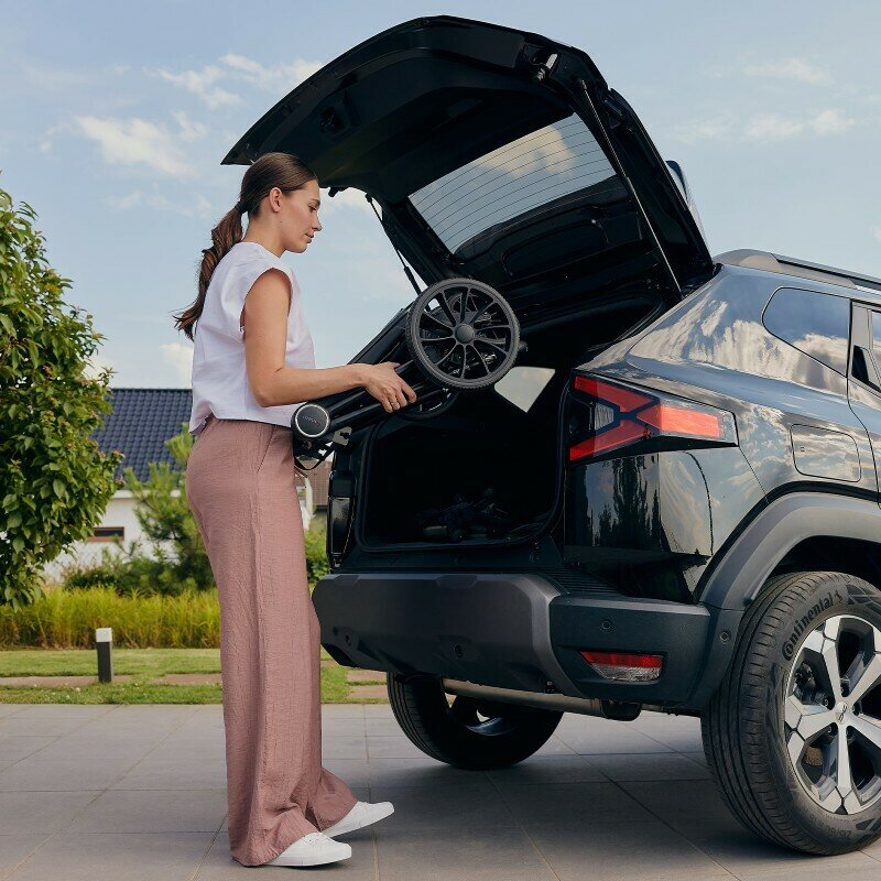 Carucior 3 in 1, Lionelo, Mika Plus, Cadru din aluminiu, Cu landou intarit si salteluta moale, Cu scoica auto testata ADAC, Reversibil, Cu sistem de ventilatie 3D, Cu accesorii, Pana la 22 kg, EN1888- [33]