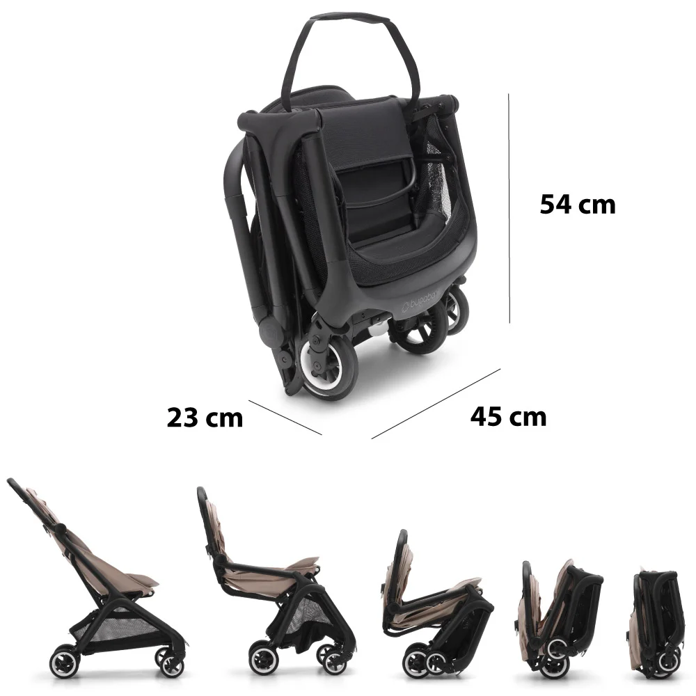 Carucior Bugaboo Butterfly Black/Desert Taupe [5]