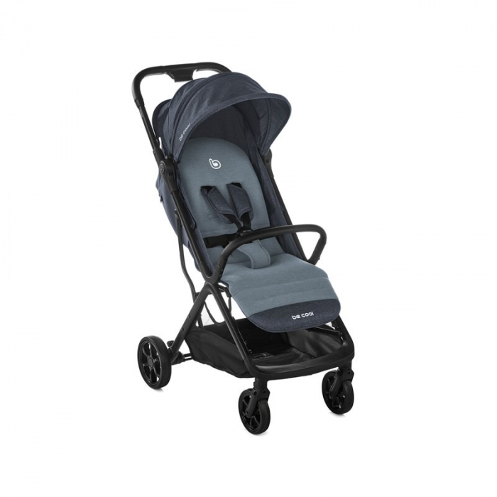 Carucior sport, Be Cool, Strike, Cu pliere automata, Roti cu suspensii, De la nastere pana la 22 Kg, 6.88 Kg, Be Azure [1]