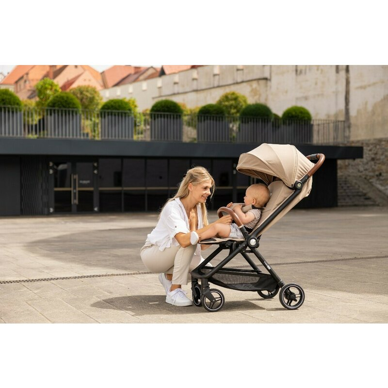 Carucior sport, FreeON, Bold, Pliabil automat, Roti cu suspensii, De la nastere pana la 22 kg, Cu spatar reglabil in 3 pozitii, Black [12]