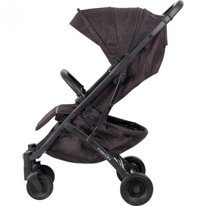 Carucior sport, FreeON, Diamond, Pliabil tip troler, Cadru din aluminiu, 6.8 Kg, Spatar reglabil, Pliere compacta pentru avion, Cu maner pentru transport, Suport pentru sticla, Conform cu standardul e [5]