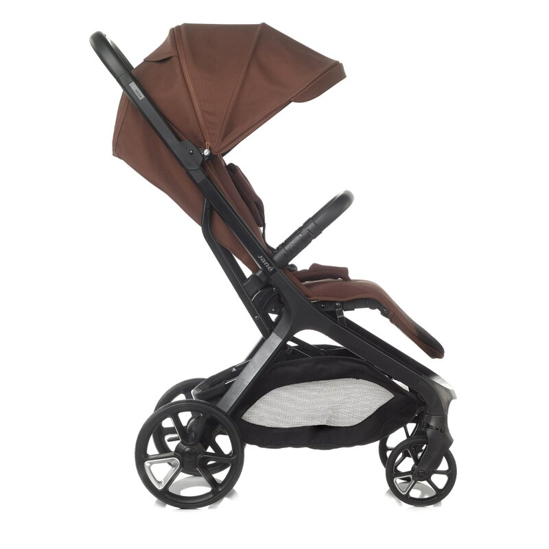 Carucior sport, Jane, Akira, Pliabil automat, Tehnologie inovatoare One-Hand Folding, 0 - 22 kg, Din aluminiu, Capotina impermeabila UPF 50+, Husa ploaie, Conform cu EN 1888-1:2018+A1:2022, Argile [5]