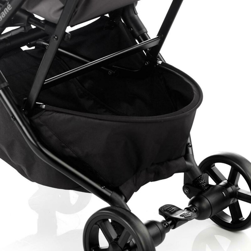 Carucior sport, Jane, Wing, Sistem compact de pliere, Cadru din aluminium, Usor, 6 Kg, De la nastere pana la 22 Kg, Cu geanta transport si husa de ploaie, Conform cu standardul european EN 1888-1:2018 [21]