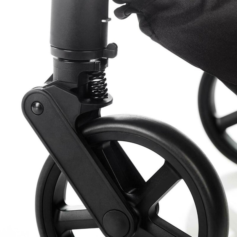 Carucior sport, Jane, Wing, Sistem compact de pliere, Cadru din aluminium, Usor, 6 Kg, De la nastere pana la 22 Kg, Cu geanta transport si husa de ploaie, Conform cu standardul european EN 1888-1:2018 [17]