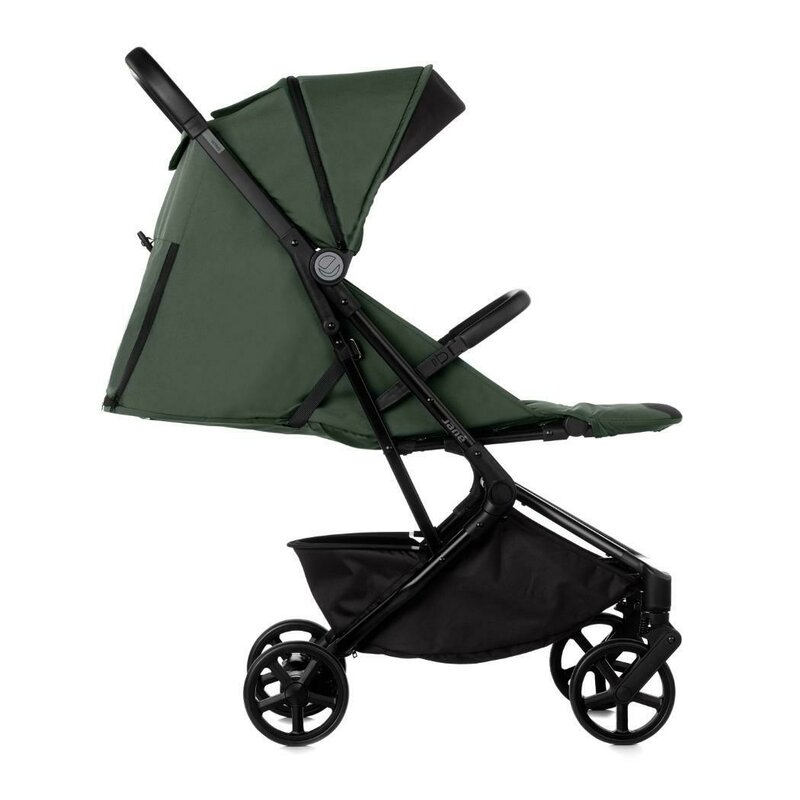 Carucior sport, Jane, Wing, Sistem compact de pliere, Cadru din aluminium, Usor, 6 Kg, De la nastere pana la 22 Kg, Cu geanta transport si husa de ploaie, Conform cu standardul european EN 1888-1:2018 [5]