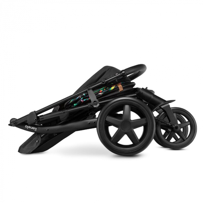 Carucior sport, Lionelo, Annet Plus Dreamin\', Editie limitata, De la nastere, Cu accesorii, 0 - 22 Kg, Conform cu standardele europene de securitate EN1888-1 si EN1888-2, Negru [30]