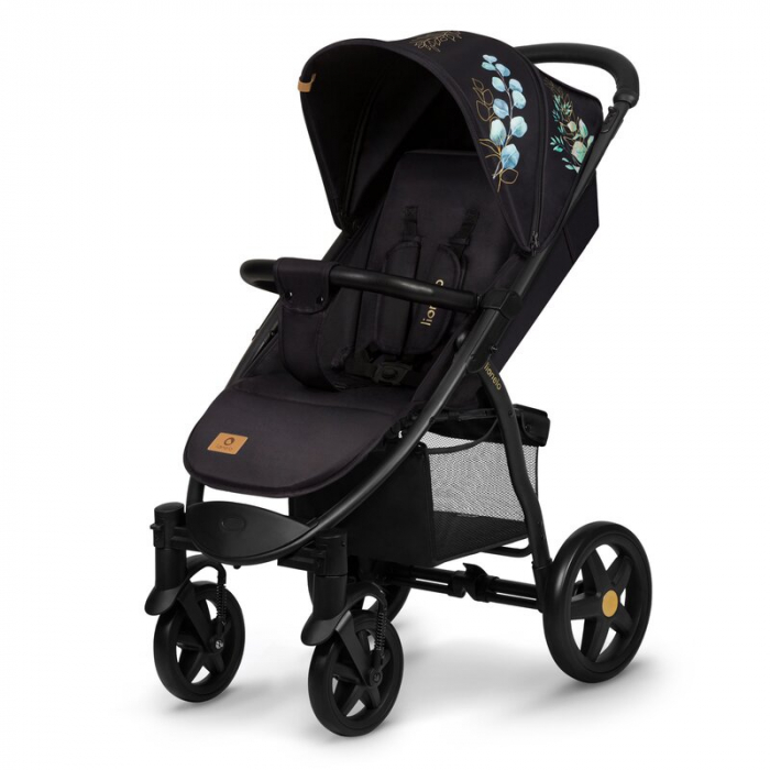 Carucior sport, Lionelo, Annet Plus Golden Moments, Editie limitata, De la nastere, Cu accesorii si capotina XXL reglabila, 0 - 22 Kg, Conform cu standardele europene de securitate EN1888-1 si EN1888- [7]