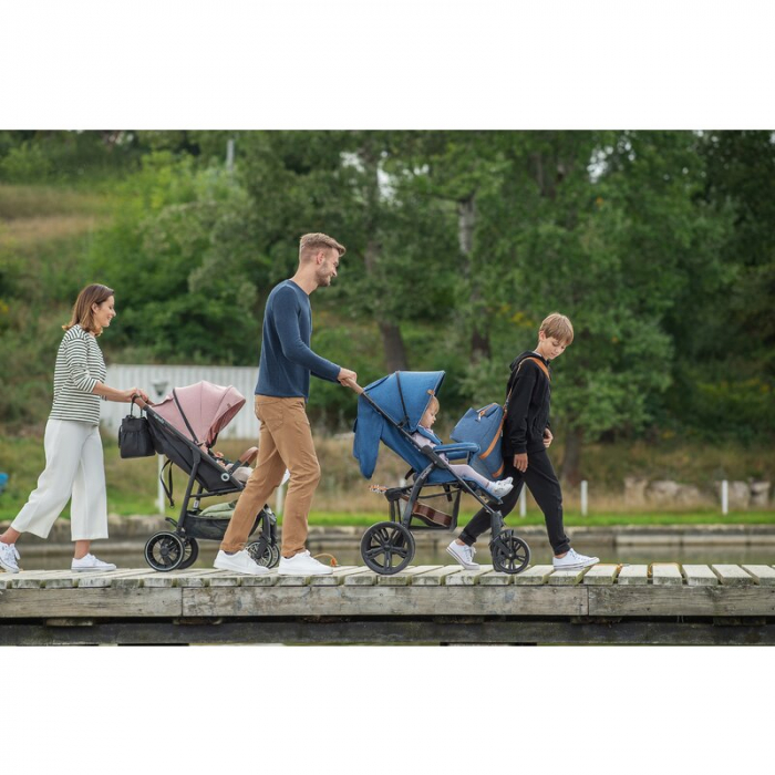 Carucior sport, Lionelo, Annet Plus Golden Moments, Editie limitata, De la nastere, Cu accesorii si capotina XXL reglabila, 0 - 22 Kg, Conform cu standardele europene de securitate EN1888-1 si EN1888- [39]